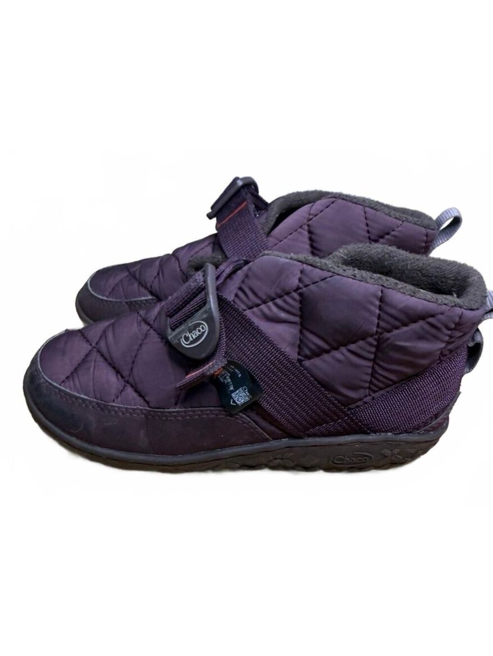 Chaco Kids Ramble Puff Boots Size 2 Insulated Winter Ankle Booties